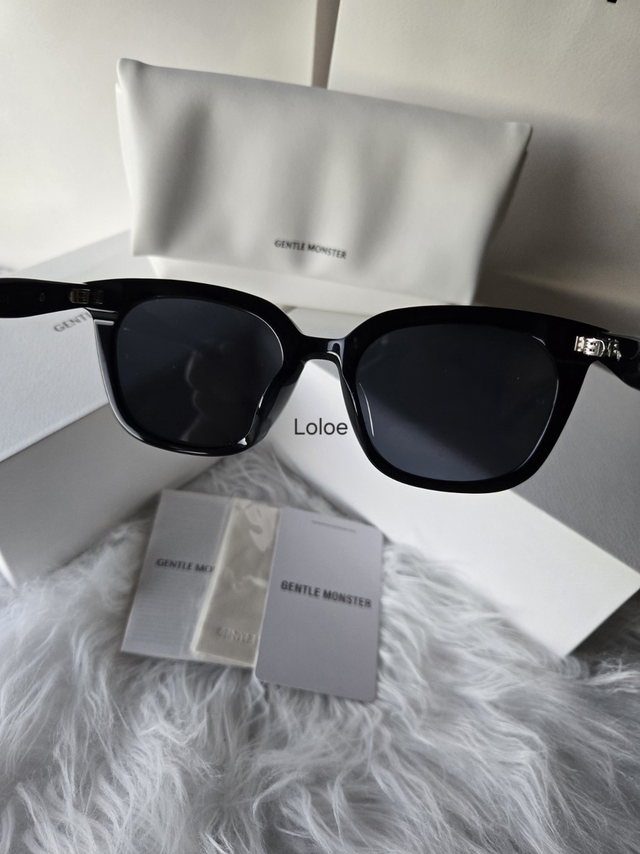 GentleMonster Loloe 01 Sunglasses Black Frame Black Lenses | eBay