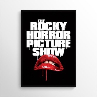 1975 ROCKY HORROR PICTURE SHOW - Film Film Poster Druck A3 A4 A5 - Wohndeko