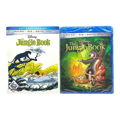 The Jungle Book (Blu-ray, 1967) 55th Anniversary Edition (BUY 2 GET 1 FREE) NEW!