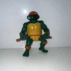 Vintage 1988 TMNT Soft head Michelangelo Figure Teenage Mutant Ninja Turtles