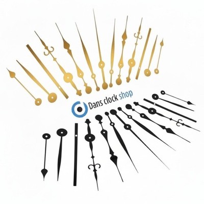 Long Clock Hands Replacement For Battery Powered Clock Mechanisms Euro Fit
