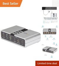 High-Quality 7.1 USB Sound Card with SPDIF Output for Superior Sound Experience