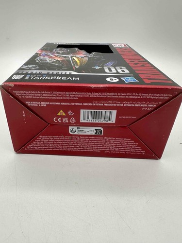 Takara Tomy Transformers Gamer Edition Starscream Action Figure Fuel of War Nuovo con scatola - Foto 4 di 4
