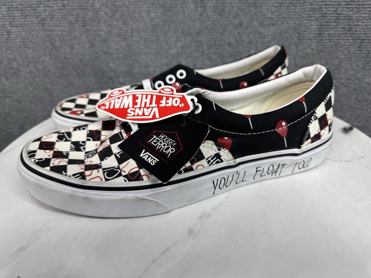 Vans x IT House Of Terror Pennywise Horror Movie Shoes Men’s Size 11 NEW Vans x IT House Of Terror Pennywise Horror Movie Shoes Men main image 2