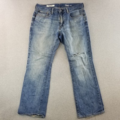 Gap Jeans Mens Sz 34x30 VTG OriginalBootcut DarkWash Normcore 100%Cotton Durable