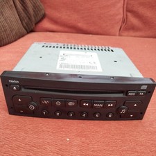 Unità principale radio CD RDS stereo auto d'epoca Clarion PU-2471A(J) 