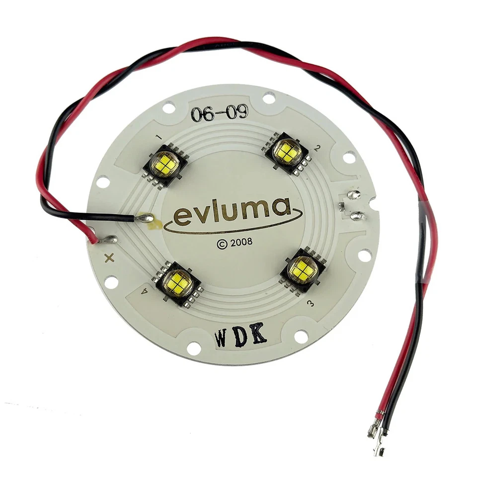 (Pkg 14) EVLuma 48 to 52VDC @ 350mA LED Module Disk 18Watt Blinding White Light - Image 2 of 3