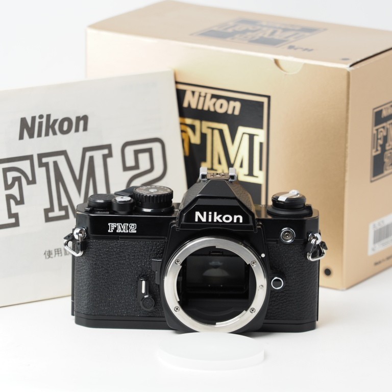 Nikon New FM2 FM2N Black 35mm Film Camera SLR Body W/Box US Stock