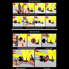 High Precisions Press Bearing Extractors For Mountain Bike Maintenance Repair