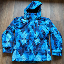 Columbia Interchange 3-in-1 Hooded Fleece Jacket Geometric Blue/Navy M