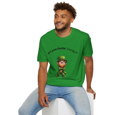 Are You Feelin' Lucky? Leprechaun Funny St. Patrick's Day T-Shirt