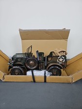 Toy Army Jeep- Unbranded, COMES WITH Free Tonka Jeep