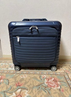 Rimowa Salsa Deluxe Navy 4 wheels Carry Case Suitcase | eBay