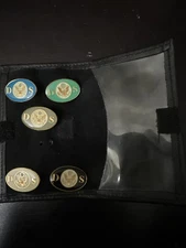 Pin Diplomatic Security Service DSS Set In Leather Wallet State Department