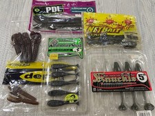 Depth PDE NETBAIT Soft Lure Set, Multiple Colors & Sizes, Used Packaging