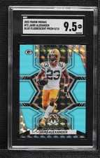 2022 Mosaic Fluorescent Blue Prizm 8/15 Jaire Alexander #72 SGC 9.5 Mint+ 14wi