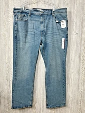 Levi Strauss Signature Gold Men's Relaxed Fit Flex Jeans Size 46x32 Flex NWT
