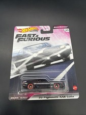 Hot Wheels Premium Fast & Furious '70 Plymouth AAR Cuda (W36)