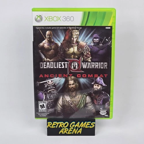 Deadliest Warrior: Ancient Combat (Xbox 360) CIB COMPLETE