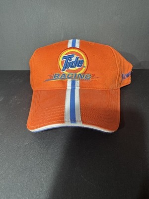 Tide Racing 06' Downy Orange Blue Stripe NASCAR Retro 2000's Adjustable Ball Cap