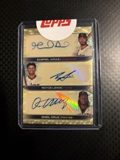 2022 Topps Chrome Oneil Cruz, Royce Lewis, Gabriel Arias SuperFractor /1 (AU, RC