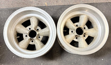 15x8.5 Chevy Et Torque Thrust Style Wheels Rims 5x5 Gmc Trucks C10 Van Bs 3 12