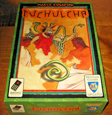  Tuchulcha board game Mayfair/daVinci games 2004 100% complete Mystical Gods 