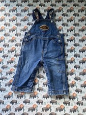 Baby Gap Boys Denim Blue Jeans, Size 2T, Adjustable Straps