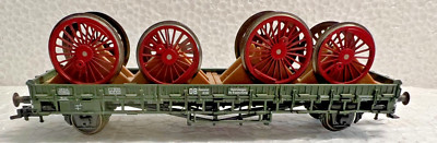 Fleischmann H0 98 5227 K Low-Sided Lokrädern Boxed