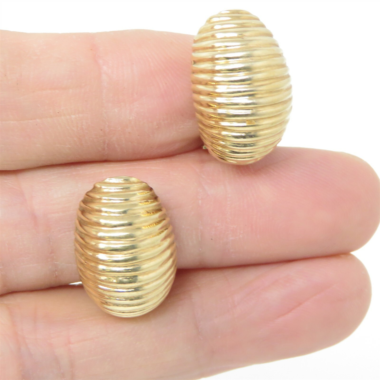 NYJEWEL Jost 14k Yellow Gold Clip On Earrings - image 5