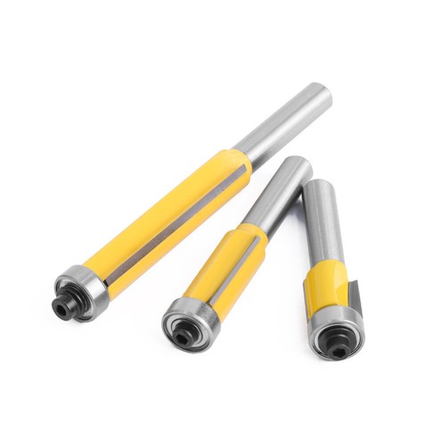 Flush Trim Router Bit Set 8mm Shank Straight Cutter 12.7/25.4/40/50.8/63/76mm - Picture 12 of 22