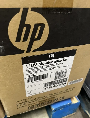 Genuine HP C9152A 110V Fuser Maintenance Kit 4781A005 HP LJ 9000 - New Sealed