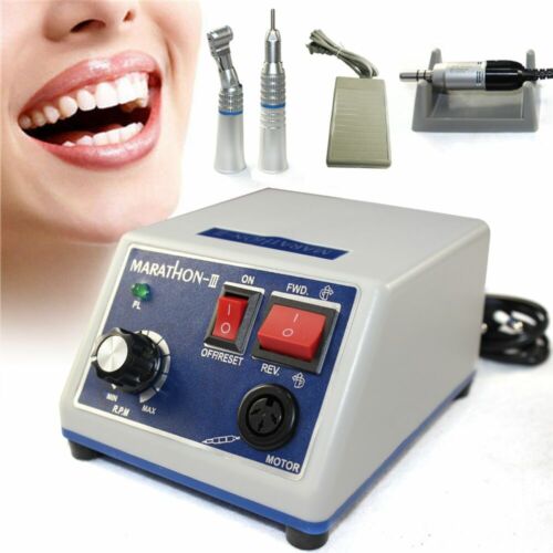 Dental Lab N3 Marathon Micromotor Electric Polisher + 35K RPM Dentist Handpiece - Picture 2 of 11