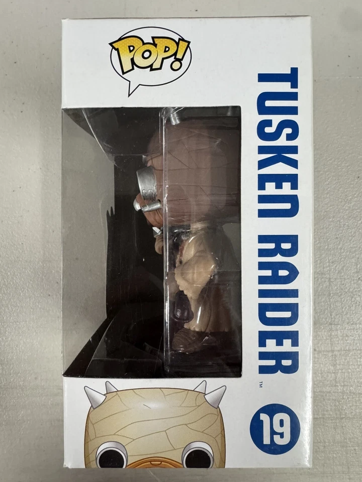 Tusken Raider 19 ~ Star Wars ~ Vinilo Funko Pop ~ 2012 CAJA AZUL 🟦 ~ CASI COMO NUEVO Foto 3 de 4