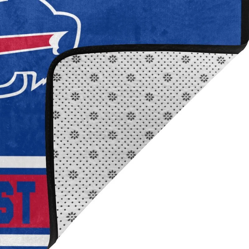 World's Biggest Buffalo Bills Fans Carpet Anti-skid Floor Rug