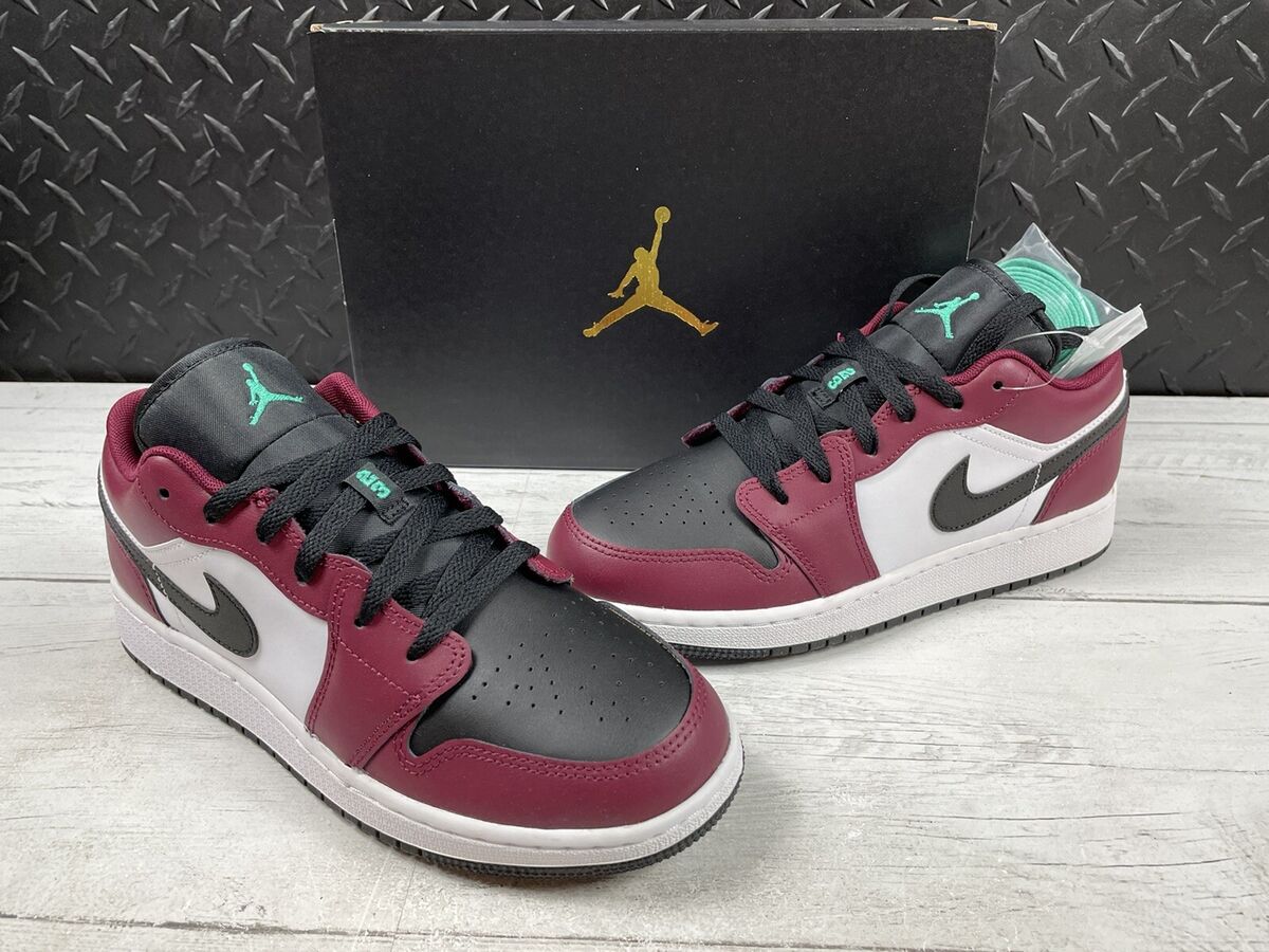 NEW AIR JORDAN 1 LOW SE (GS) SIZE 7Y WMNS 8.5 DARK BEETROOT NEW AIR JORDAN 1 LOW SE (GS) SIZE 7Y WMNS 8.5 DARK BEETROOT