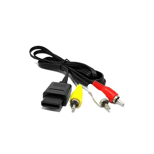 For NS64 Audio TV Video Cord AV Cable to RCA for Super For Nintendo For GameCube - Picture 2 of 7