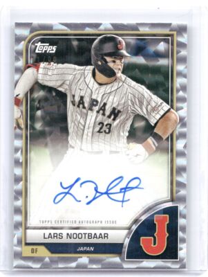 Lars Nootbaar jersey number サインカード WBC 2023 Topps WBC #AV-LN Lars Nootbaar Autographs Cracked Ice #/99 | eBay
