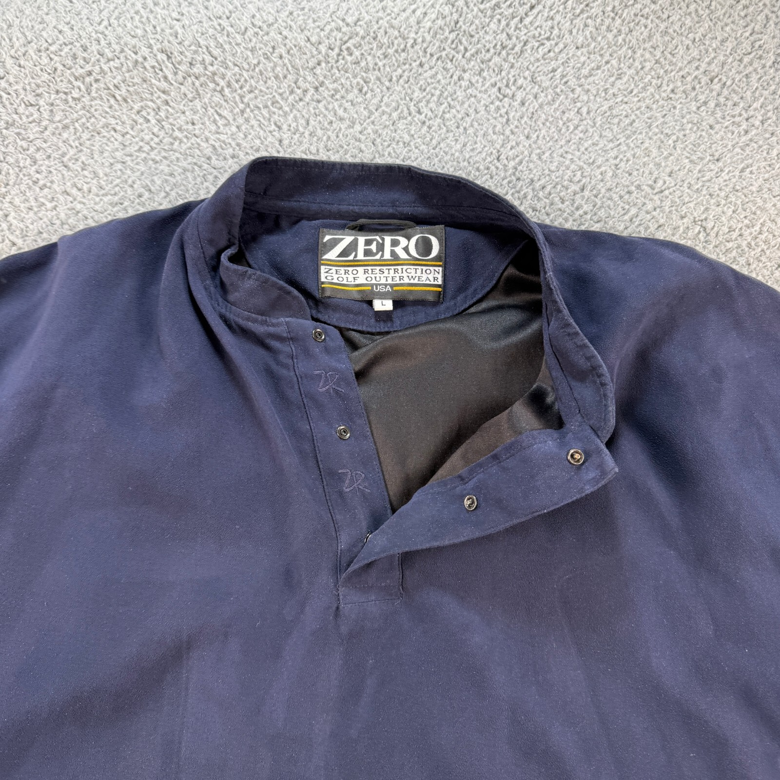 Zero Restriction Microsuede Pullover Mens Large N… - image 5