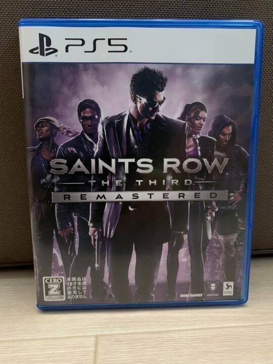 Saints Row The Third Remastered Playstation 5 PS5 Japan DMM GAMES