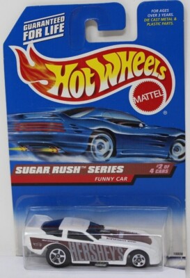 Hot Wheels Lange Karte SUGAR RUSH SERIES FUNNY CAR No.742 von 1997 2/4