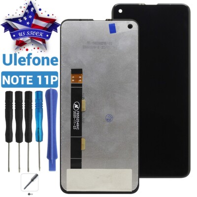 LCD Display Touch Screen For Ulefone Note 11p - Replacement Parts With Repair Tools