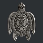 3d STL models for CNC, Artcam, Aspire, relief turtle