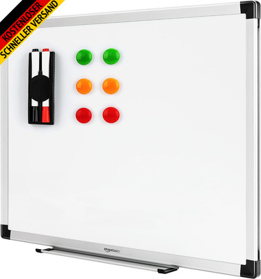 Amazon Basics Magnetisches Whiteboard Mit Stiftablage Und Aluminiumleisten, Troc