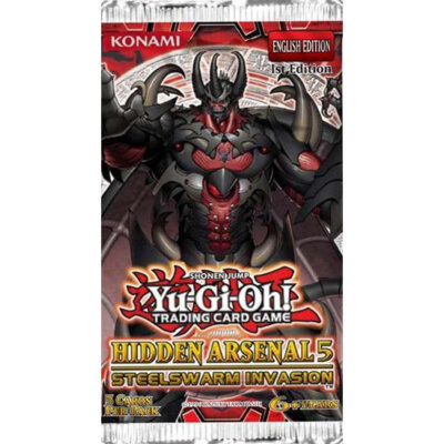 Yu-Gi-Oh! Hidden Arsenal 5 - Steelswarm Invasion Booster Pack 1st Edition (HA05) | eBay Yu-Gi-Oh! Hidden Arsenal 5 - Steelswarm Invasion Booster Pack 1st Edition (HA05) | eBay
