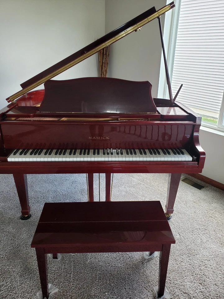 !!!Piano Chrrywood Baby Grnd! ¡Baja de precio! *3.999,00*con envío hasta 1.000,00!!! Foto 3 de 4