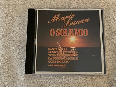 CD - MARIO LANZA - O SOLE MIO - Clean Used - Guaranteed