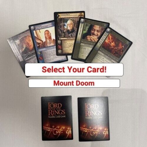 Mount Doom Set - Singles - Lord of the Rings LoTR CCG /TCG cards - HD Photos - Picture 1 of 57