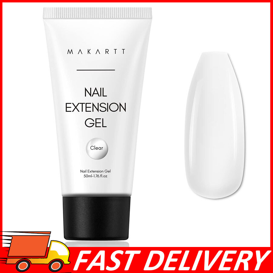 Poly Nail Gel Nail Extension Gel Clear Builder Nail Gel Hard Gel for Nails 50ml