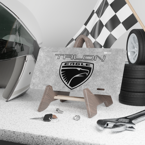 DigiRods Eagle Talon Coche Modelo Clásico Logo Tocador Aluminio Coche Placa - Imagen 2 de 2